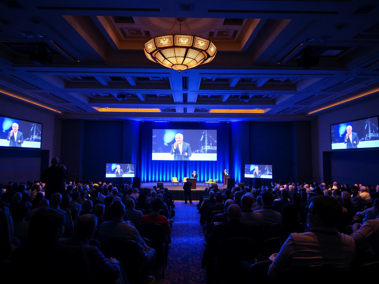 A quarterly all-hands built for hybrid delivery.